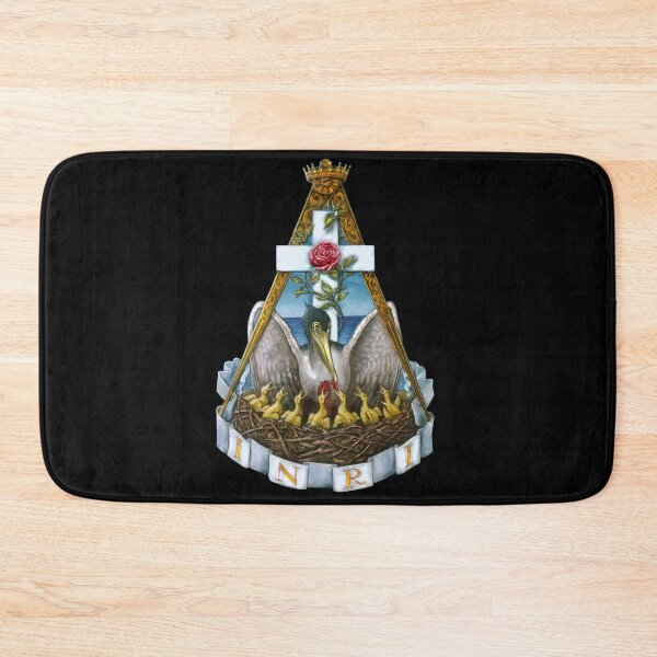 Item preview, Rosicrucian Rose Croix Pelican INRI Symbol designed and sold by signsandsymbols.