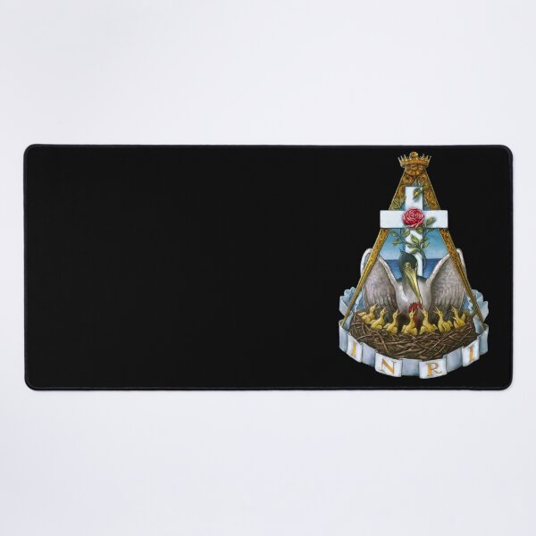 Item preview, Rosicrucian Rose Croix Pelican INRI Symbol designed and sold by signsandsymbols.