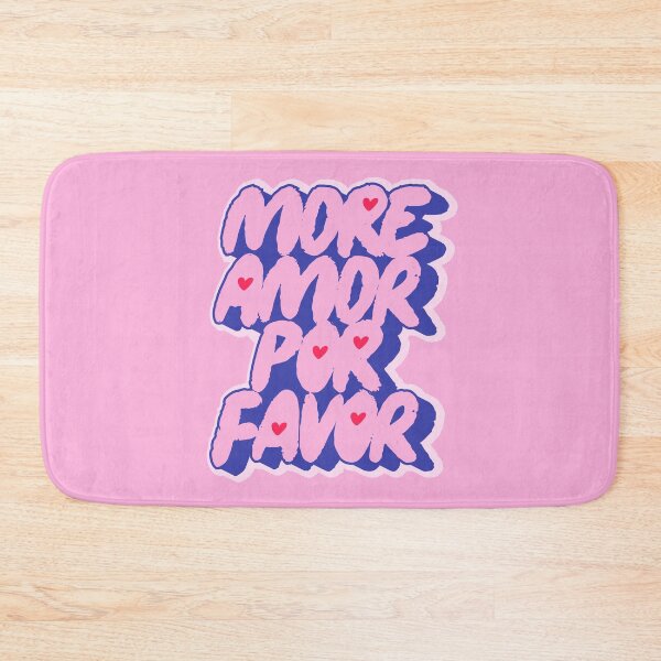 Item preview, More Amor Por Favor -  Aesthetic Modern Spanglish Quote designed and sold by nineFlorals.