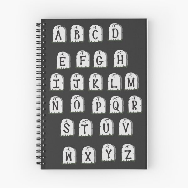 Item preview, Graveyard Alphabet – Skeletal Custom Typeface (Spooky A–Z Letters) designed and sold by 313FILES.