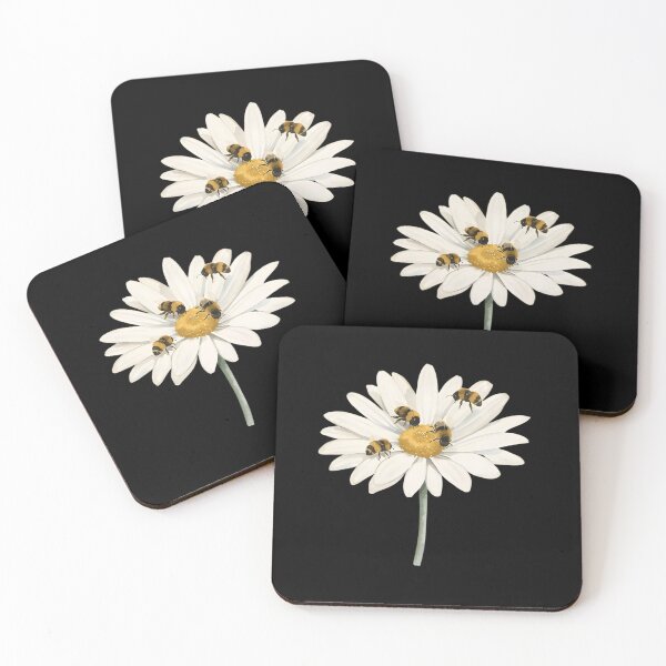 Item preview, Daisy and bees designed and sold by uunaa.