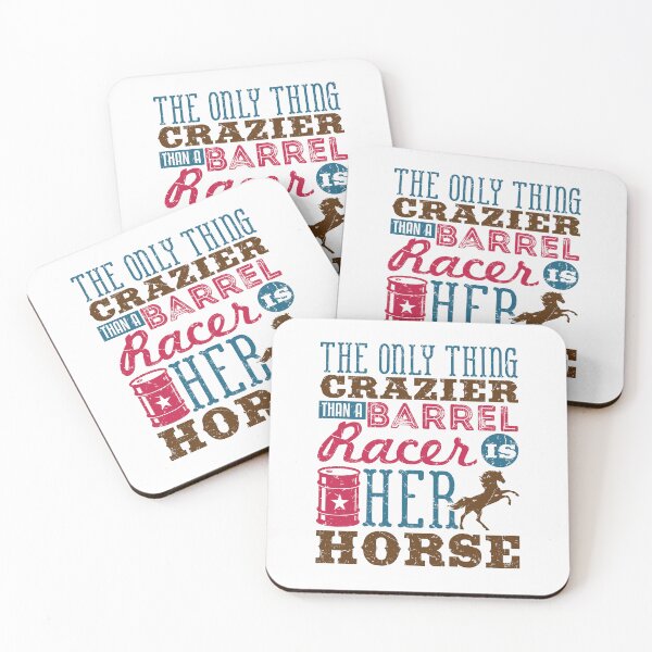 Item preview, The Only Thing Crazier Than a Barrel Racer Is her Horse Funny Barrel Racing designed and sold by jaygo.