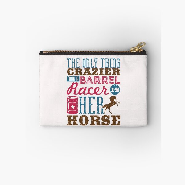Item preview, The Only Thing Crazier Than a Barrel Racer Is her Horse Funny Barrel Racing designed and sold by jaygo.