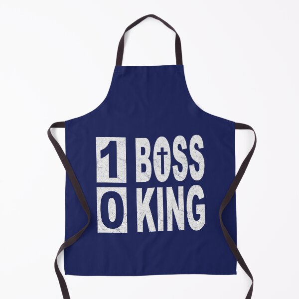 Item preview, one boss no kings - minimalist simple typographic white design designed and sold by ZechJohnRB.
