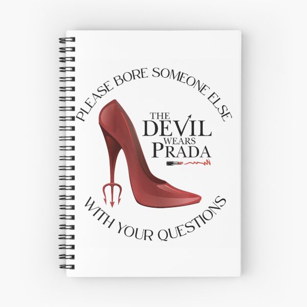Item preview, The Devil Wears Prada Red High Heel Shoe Sassy Fashion Quote designed and sold by MassonCalepon.