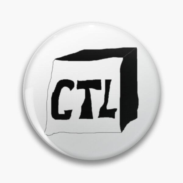 Item preview, Badly Drawn CTRL Key - Funny Keyboard Computer Nerd designed and sold by To101ARt.
