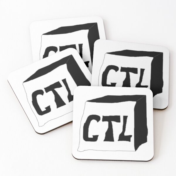 Item preview, Badly Drawn CTRL Key - Funny Keyboard Computer Nerd designed and sold by To101ARt.