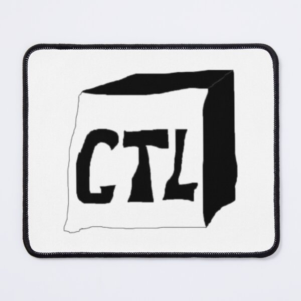 Item preview, Badly Drawn CTRL Key - Funny Keyboard Computer Nerd designed and sold by To101ARt.
