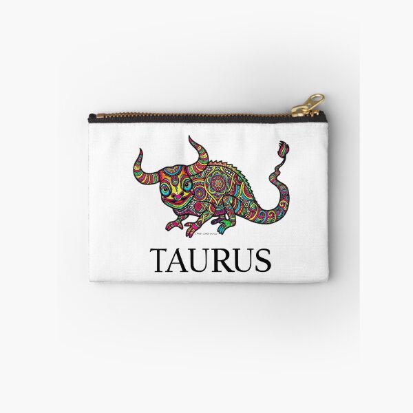 Item preview, Taurus Zodiac Chameleon - Colorful Astrology Art - Crazy Color World designed and sold by CrazyColor85.