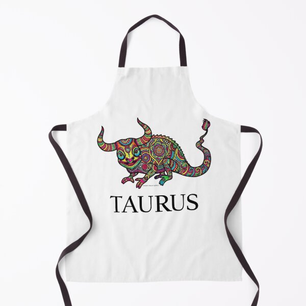 Item preview, Taurus Zodiac Chameleon - Colorful Astrology Art - Crazy Color World designed and sold by CrazyColor85.