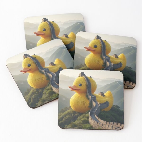 Item preview, The Great Wall Fortress Duck designed and sold by DuckOddity.