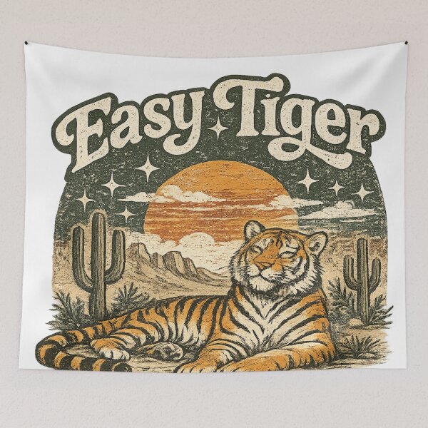Item preview, Easy tiger designed and sold by DesignByJBreed.