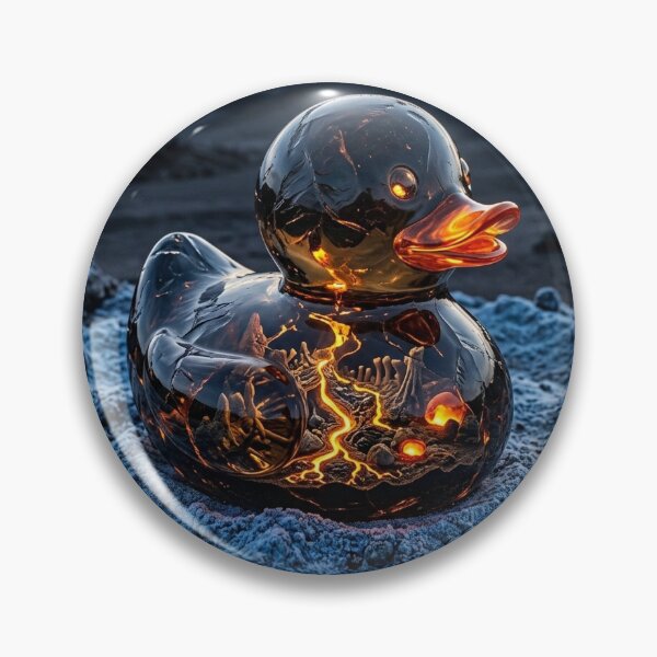Item preview, Obsidian Core: The Volcanic Duck designed and sold by DuckOddity.