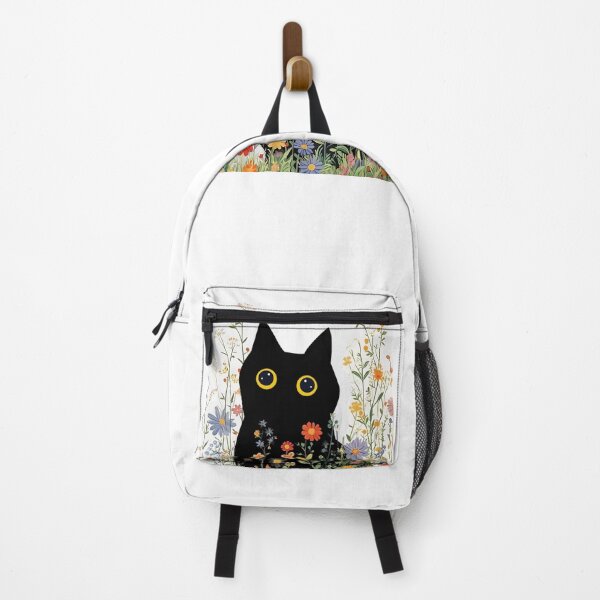 Item preview, Cat In A Wildflower Garden designed and sold by PurrfectHome.