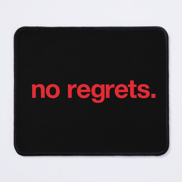 Item preview, No Regrets. designed and sold by The Common Tee.