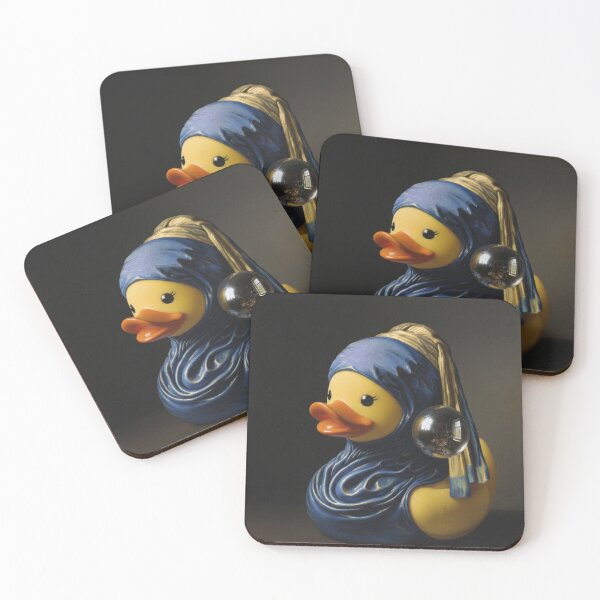 Item preview, The Girl with a Pearl Earring Duck designed and sold by DuckOddity.
