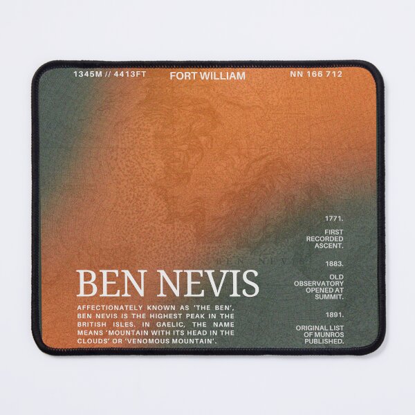 Item preview, Ben Nevis Album Cover Art Print designed and sold by tenementstudios.