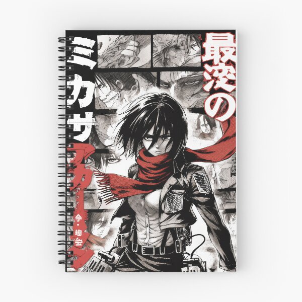 Item preview, Mikasa Manga Panel  designed and sold by AnimeArsenalPrints.