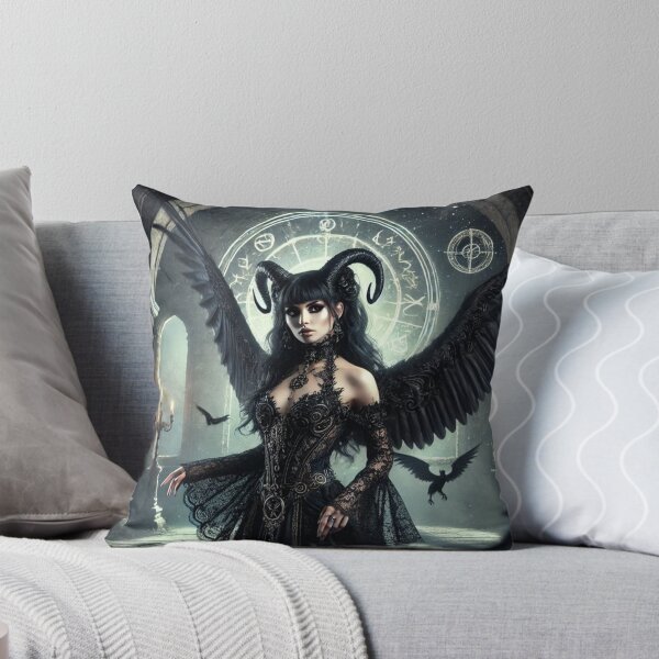 Item preview, Dark Angel Queen – Gothic Succubus Fantasy Art designed and sold by TheLoopStories.