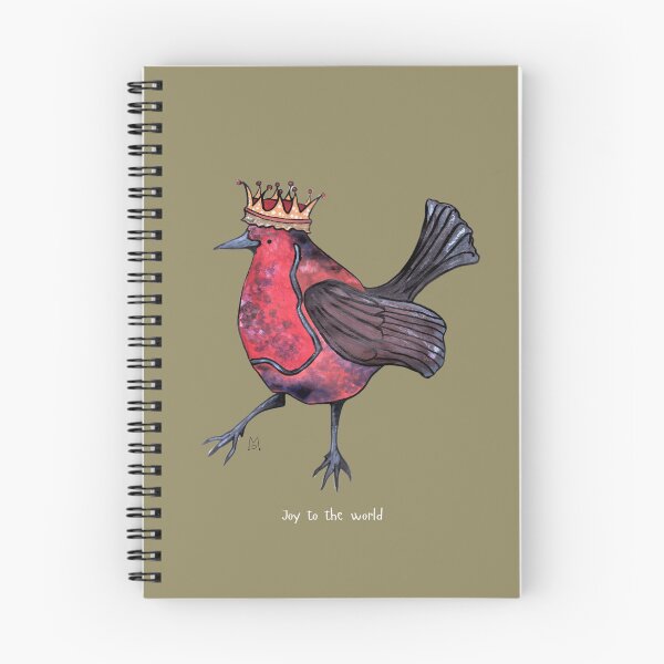 Item preview, Robin in Crown designed and sold by MagpieDiamond.