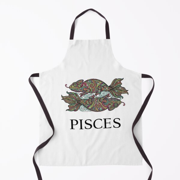 Item preview, Pisces Zodiac Chameleon Colorful Psychedelic Astrology Mandala Art designed and sold by CrazyColor85.