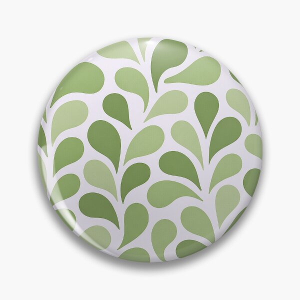 Item preview, Green Leaf Seamless Pattern – Minimalist Organic Design designed and sold by tviyluv.