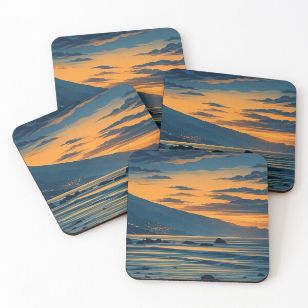 Item preview, Twilight Coastal View of São Vicente on Madeira Island designed and sold by darekkocurek.