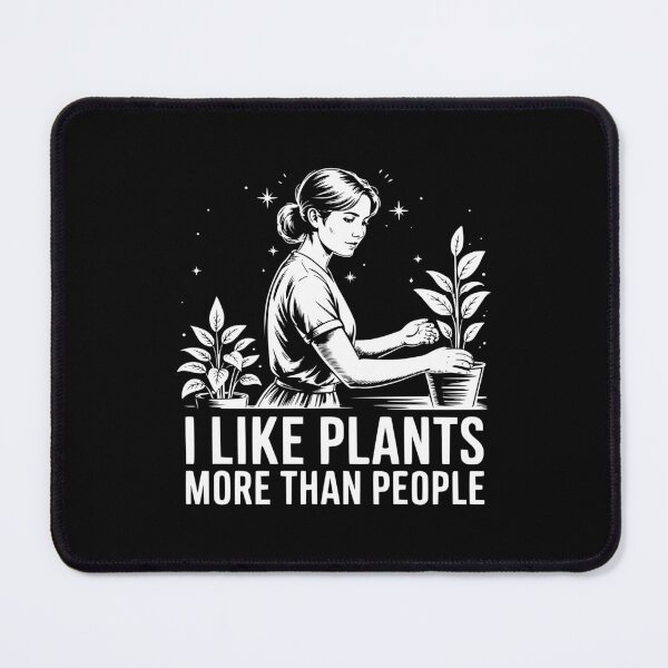 Item preview, I Like Plants More Than People designed and sold by theartfulaspie.