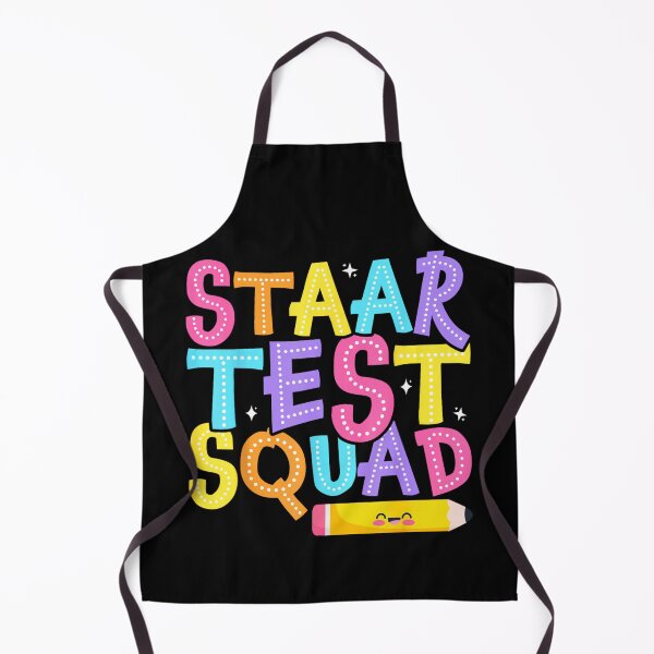 Item preview, STAAR Test Squad Teacher Student Testing Week Retro Groovy Dot Letters designed and sold by KrystinaGiGi.