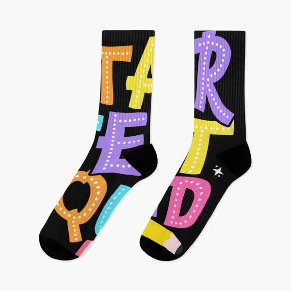 Item preview, STAAR Test Squad Teacher Student Testing Week Retro Groovy Dot Letters designed and sold by KrystinaGiGi.