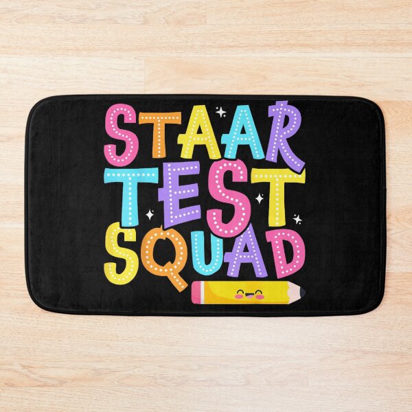 Item preview, STAAR Test Squad Teacher Student Testing Week Retro Groovy Dot Letters designed and sold by KrystinaGiGi.