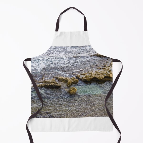 Item preview, Rocky Shoreline With Tidal Pools and Ocean Waves Breaking Over Coastal Rocks designed and sold by Nmallia.