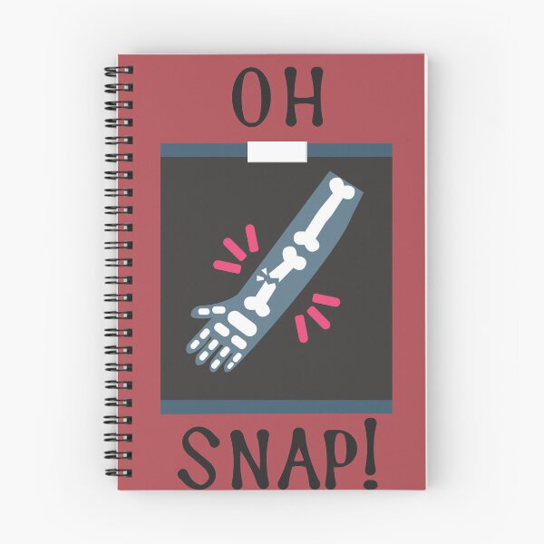 Item preview, Oh Snap! – Skeletal Custom Typeface (Broken Bone Humor Design) designed and sold by 313FILES.