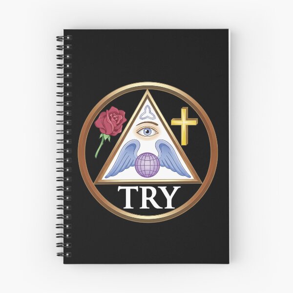 Item preview, Rosicrucian Order Try Symbol designed and sold by signsandsymbols.