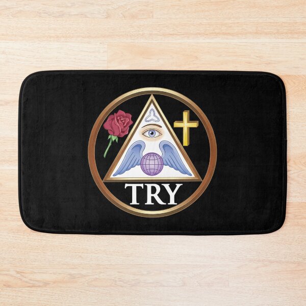 Item preview, Rosicrucian Order Try Symbol designed and sold by signsandsymbols.