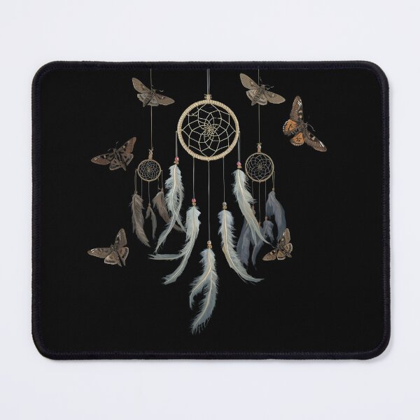 Item preview, Dreamcatcher and moths designed and sold by uunaa.