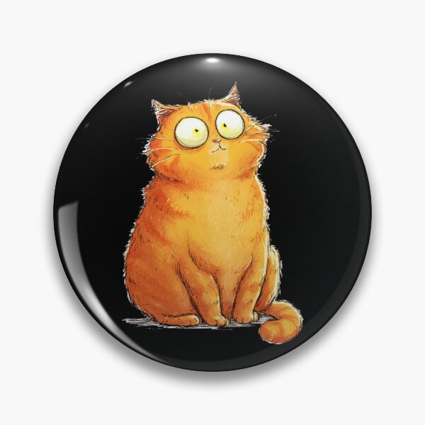 Item preview, Stressed Orange Cat designed and sold by VectorVisionary.