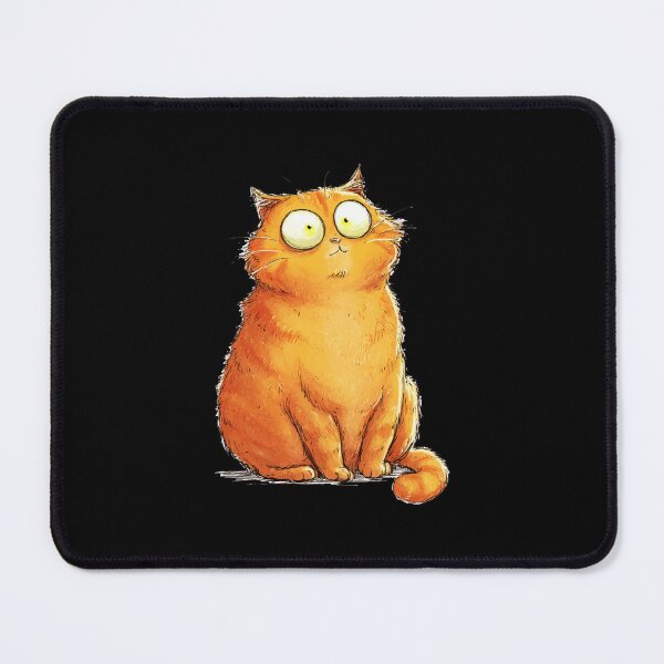Item preview, Stressed Orange Cat designed and sold by VectorVisionary.