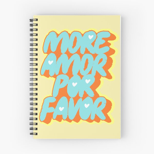 Item preview, More Amor Por Favor - Retro Modern Spanglish Quote designed and sold by nineFlorals.