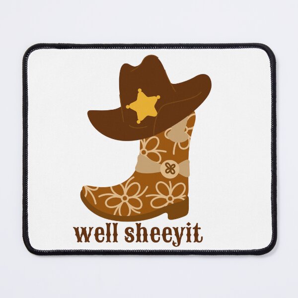 Item preview, Well Sheeyit Cowboy Hat and Boot designed and sold by ReuvenStore.