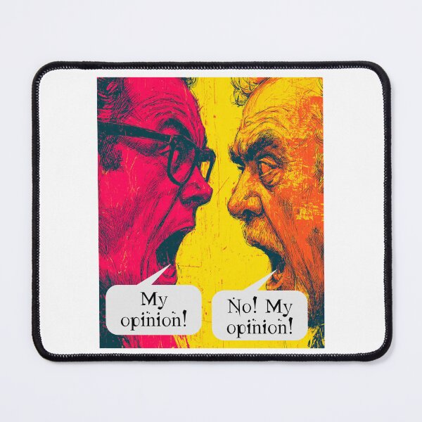 Item preview, Opinions Are Not Facts: A Loud Argument for Thinking Before Shouting designed and sold by Ignorant-Artist.