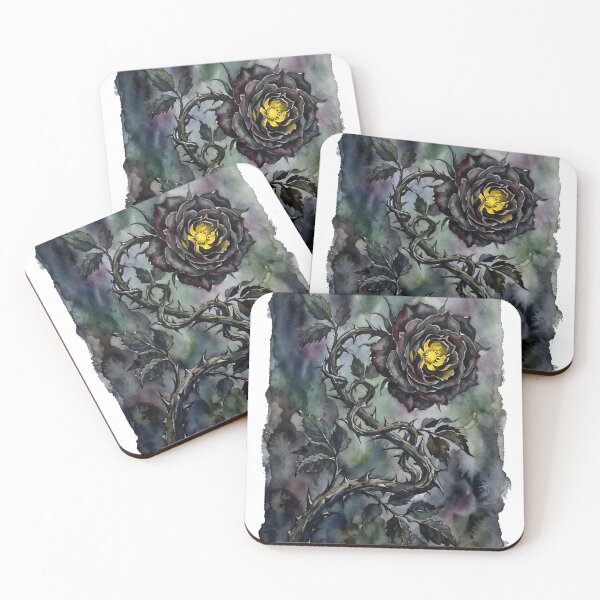 Item preview, The Gilded Wound: Dark Rose of the Abyss designed and sold by Kriebelt.