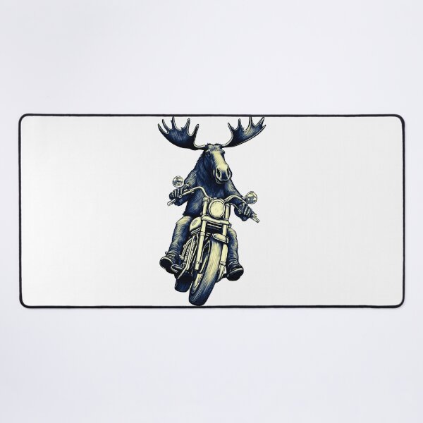 Item preview, Moose on a Motorcycle designed and sold by ASMAR B.