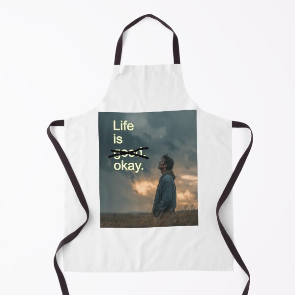 Item preview, Life Is Okay (I Suppose): A Quiet Downgrade in Gray designed and sold by Ignorant-Artist.