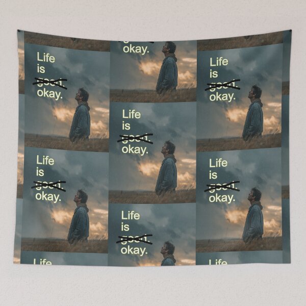 Item preview, Life Is Okay (I Suppose): A Quiet Downgrade in Gray designed and sold by Ignorant-Artist.