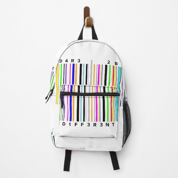 Item preview, Dare To Be Different - Colored barcode Design designed and sold by AndysTeeShop.