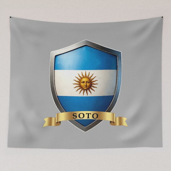 Item preview, Soto Argentine Heritage Crest Shield designed and sold by Highlandkings.