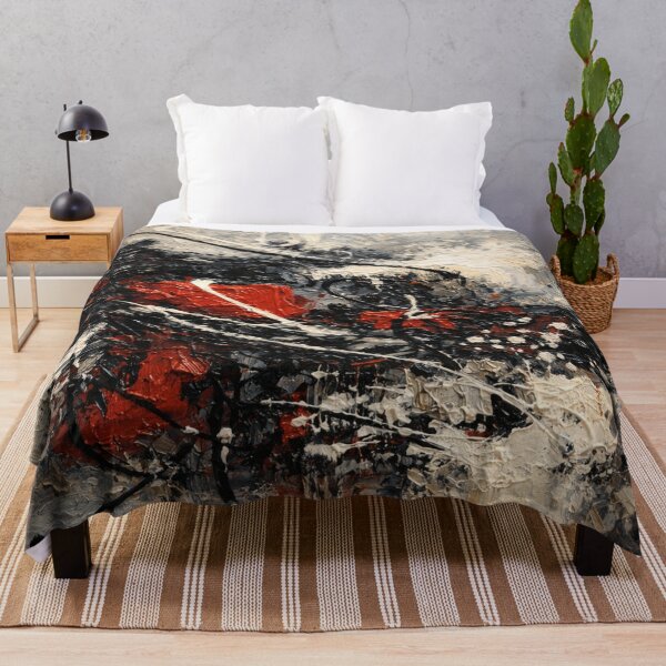 Item preview, Abstract Red Black designed and sold by RawEdgeStudios.