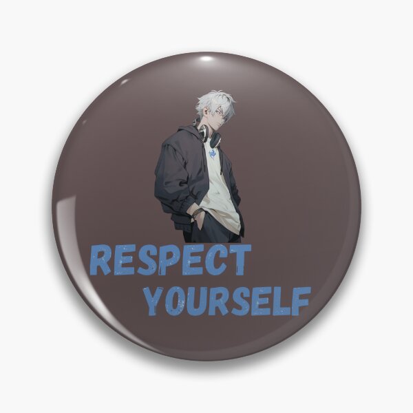 Item preview, Respect Yourself Anime Aesthetic Motivational Design designed and sold by PrataeAesthetics.