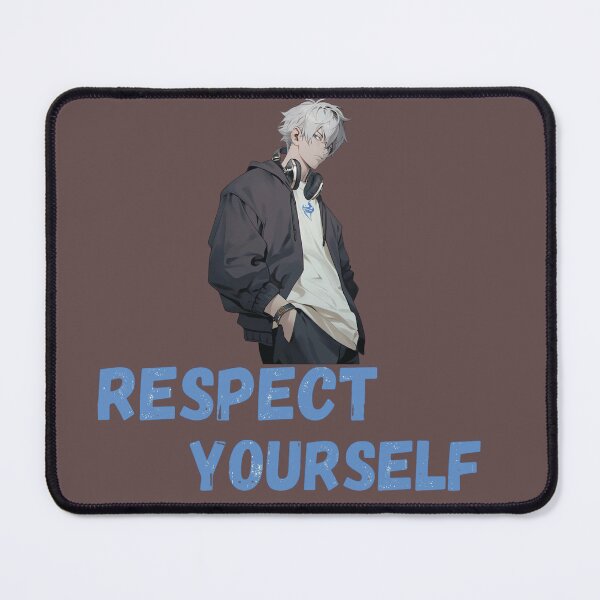 Item preview, Respect Yourself Anime Aesthetic Motivational Design designed and sold by PrataeAesthetics.